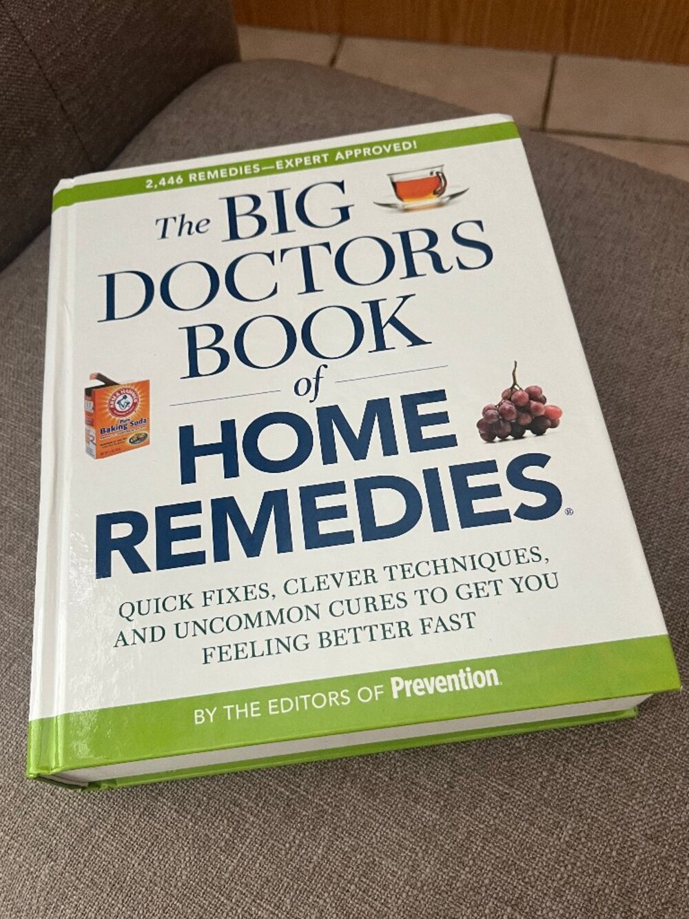 The Big Doctors Book of Home Remedies – #1 Medical Bestseller – Hardcover